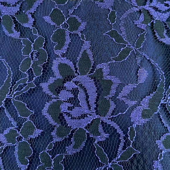 Beautiful vintage dress. Dark purple. Dress w/skirt that is detachable. - Picture 14 of 14